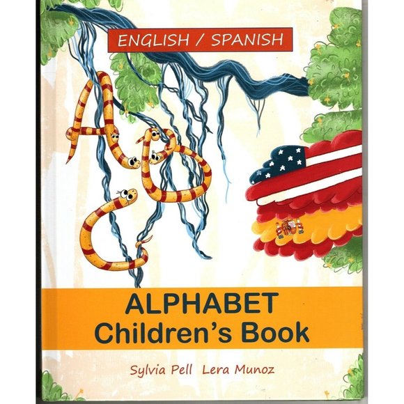 English and Spanish Alphabet Childrens Book Hardcover 2020 New - Picture 1 of 2